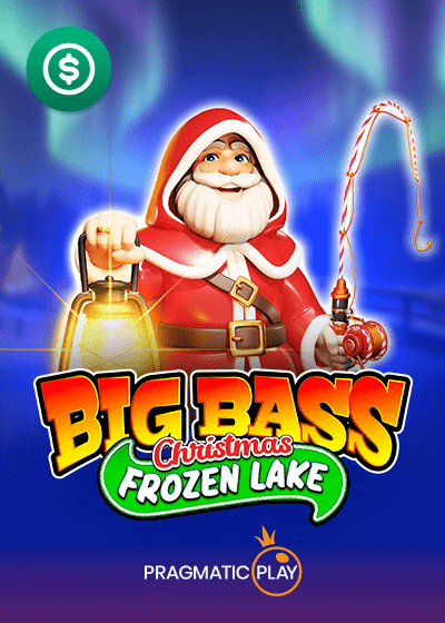 Big Bass Christmas Frozen Lake